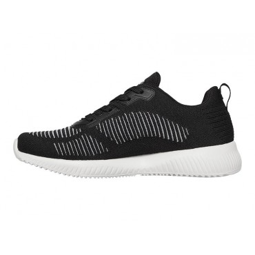 ZAPATILLAS URBANAS SKECHERS MUJER BOBS SQUAD 117067BLK